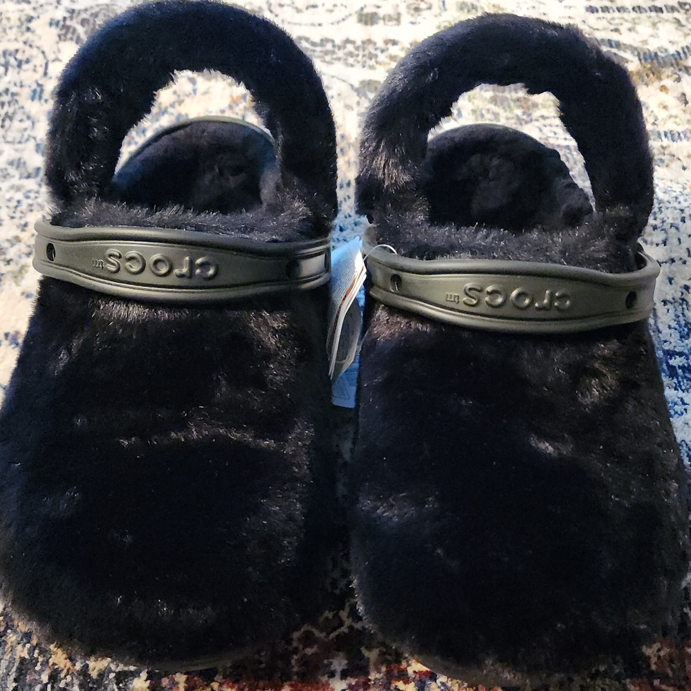 Crocs classic fur sure